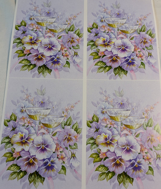 BUY 2 6X6 INCH CARD KITS SALE ON TWO ITEMS PLUS ACROSS MY SHOP P&P INCLUDED TO UK CODE 345