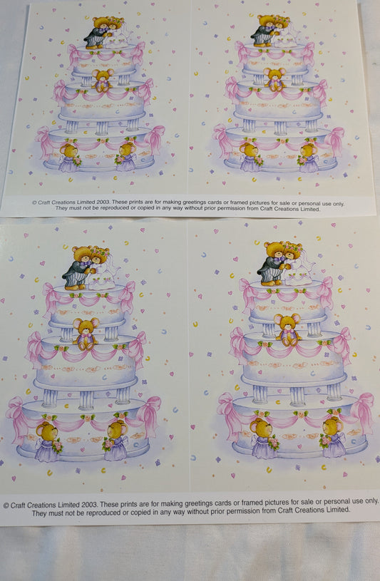 BUY 2 6X6 INCH CARD KITS SALE ON TWO ITEMS PLUS ACROSS MY SHOP P&P INCLUDED TO UK CODE 346