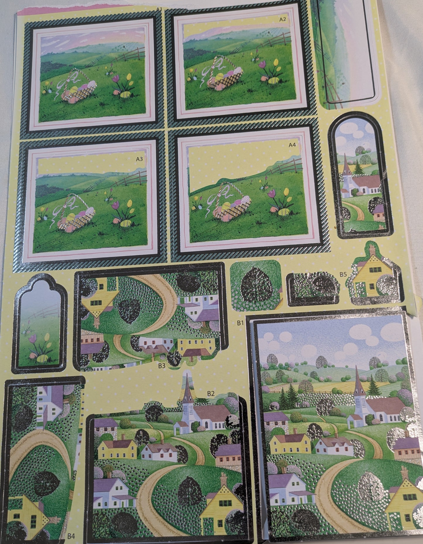 BUY 1 A4 SHEET WITH 2 CARDS SALE ON TWO ITEMS PLUS ACROSS MY SHOP P&P INCLUDED TO UK CODE 33