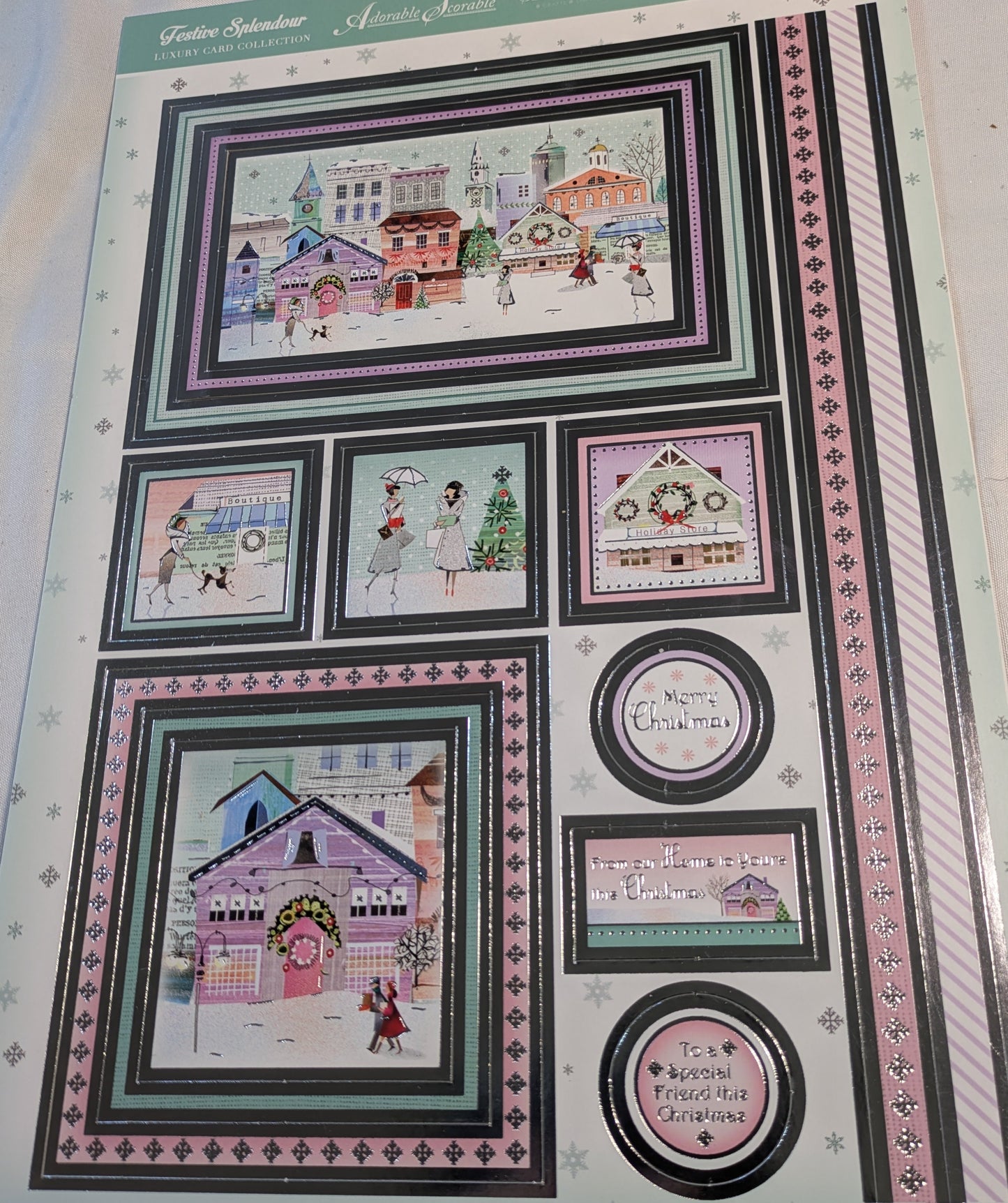 BUY 1 A4 SHEET WITH 2 CARDS SALE ON TWO ITEMS PLUS ACROSS MY SHOP P&P INCLUDED TO UK CODE 45