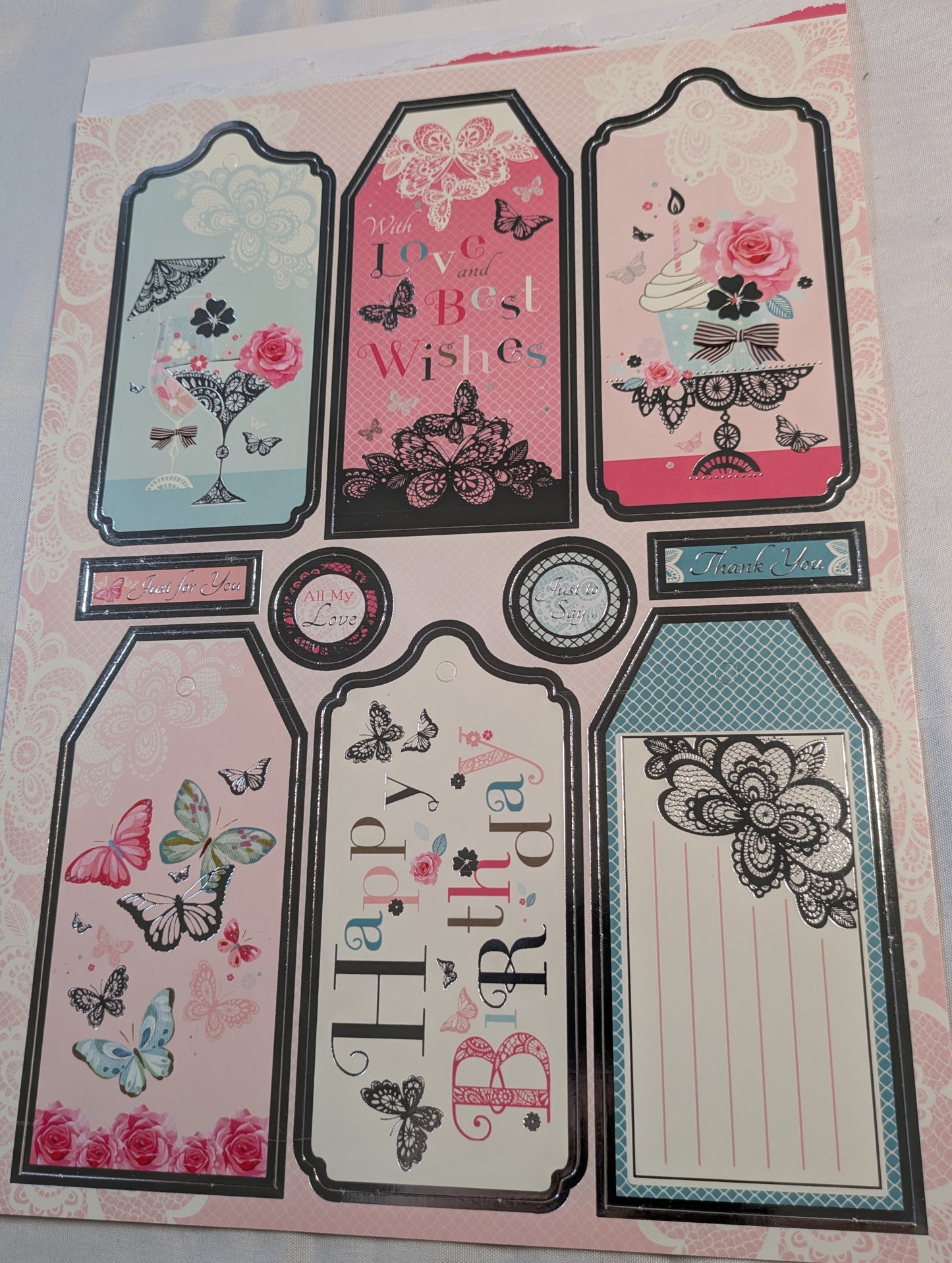 BUY 1 A4 SHEET WITH 2 CARDS SALE ON TWO ITEMS PLUS ACROSS MY SHOP P&P INCLUDED TO UK CODE 53