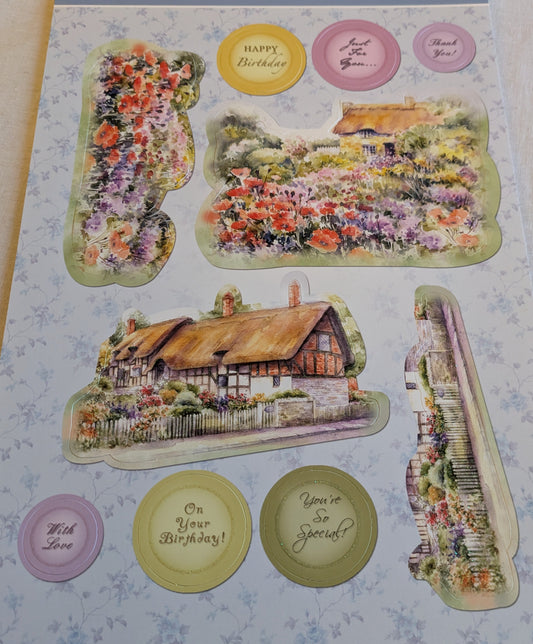 BUY 1 A4 SHEET WITH 2 CARDS SALE ON TWO ITEMS PLUS ACROSS MY SHOP P&P INCLUDED TO UK CODE 95