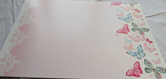 A4 DECORATED CARD 10 SHEETS SALE ON TWO ITEMS PLUS ACROSS MY SHOP P&P INCLUDED CODE 18