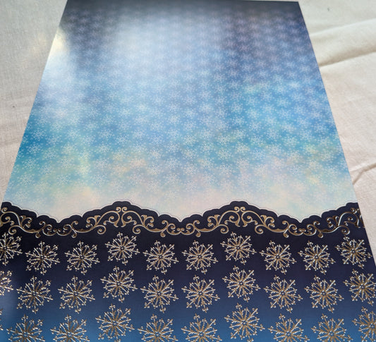 A4 DECORATED CARD 10 SHEETS SALE ON TWO ITEMS PLUS ACROSS MY SHOP P&P INCLUDED CODE 25