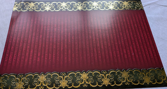 A4 DECORATED CARD 10 SHEETS SALE ON TWO ITEMS PLUS ACROSS MY SHOP P&P INCLUDED CODE 43