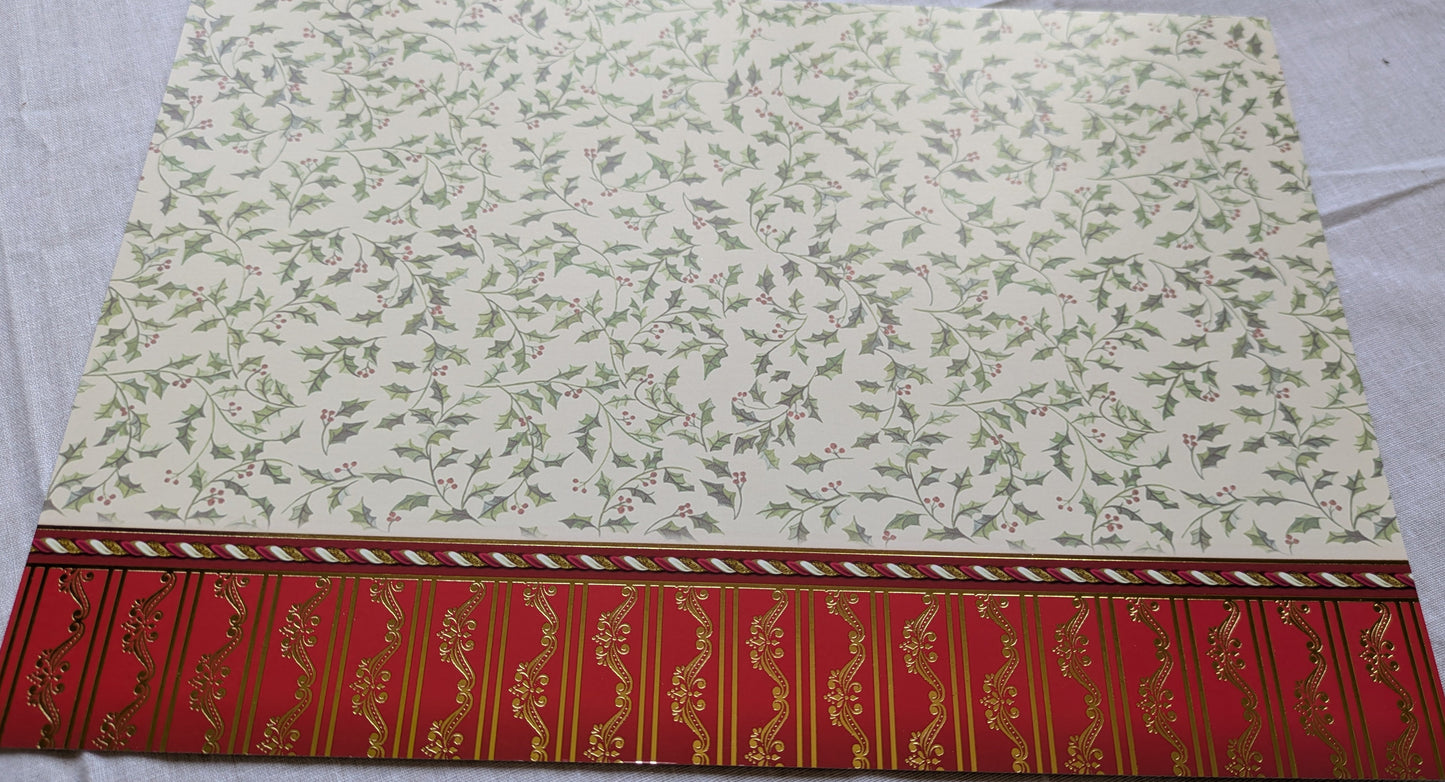 A4 DECORATED CARD 10 SHEETS SALE ON TWO ITEMS PLUS ACROSS MY SHOP P&P INCLUDED CODE 47