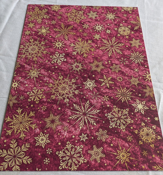 A4 DECORATED CARD 10 SHEETS SALE ON TWO ITEMS PLUS ACROSS MY SHOP P&P INCLUDED CODE 69