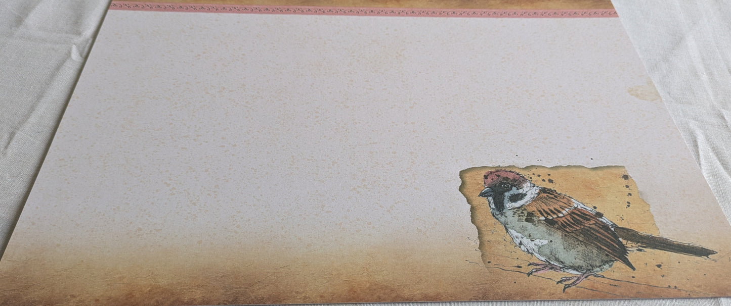 A4 DECORATED CARD 10 SHEETS SALE ON TWO ITEMS PLUS ACROSS MY SHOP P&P INCLUDED CODE 86