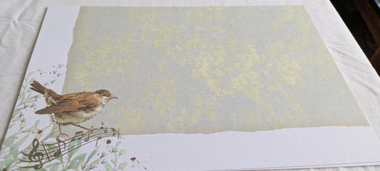 A4 DECORATED CARD 10 SHEETS SALE ON TWO ITEMS PLUS ACROSS MY SHOP P&P INCLUDED CODE 89