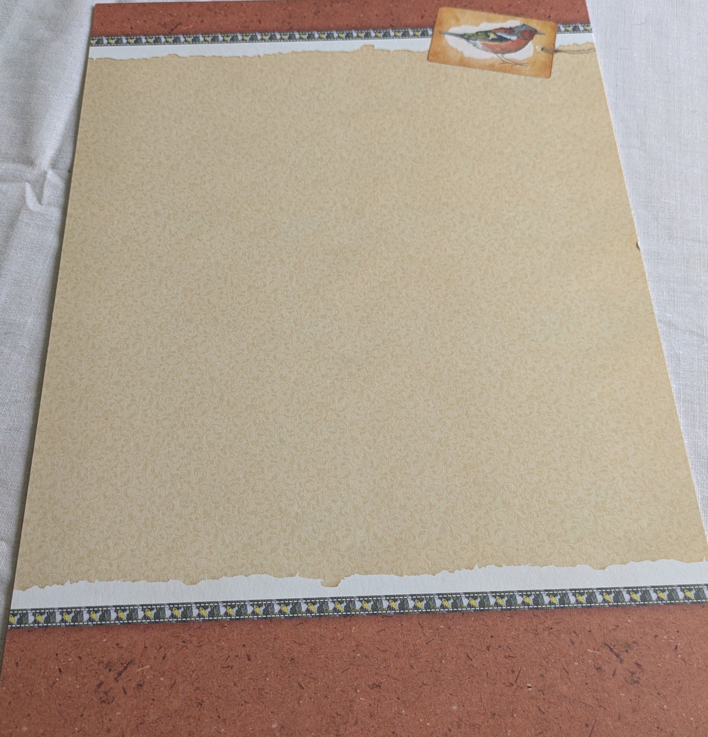 A4 DECORATED CARD 10 SHEETS SALE ON TWO ITEMS PLUS ACROSS MY SHOP P&P INCLUDED CODE 90