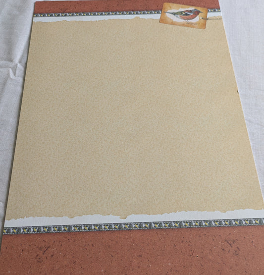 A4 DECORATED CARD 10 SHEETS SALE ON TWO ITEMS PLUS ACROSS MY SHOP P&P INCLUDED CODE 90