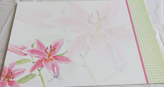 A4 DECORATED CARD 10 SHEETS SALE ON TWO ITEMS PLUS ACROSS MY SHOP P&P INCLUDED CODE 124