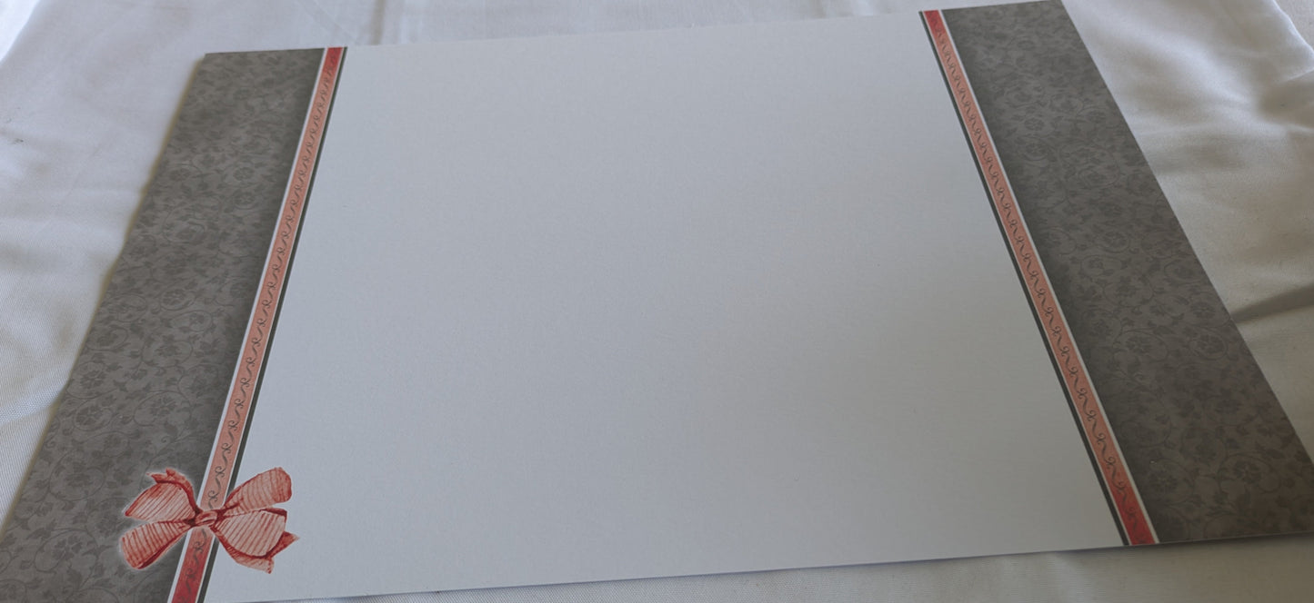 A4 DECORATED CARD 10 SHEETS SALE ON TWO ITEMS PLUS ACROSS MY SHOP P&P INCLUDED TO UK CODE 146