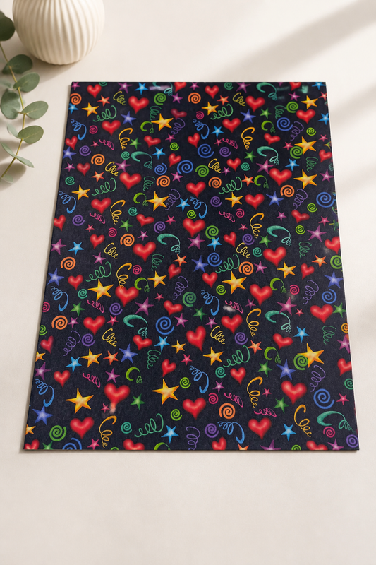 A4 DECORATED PAPER 15 SHEETS SALE ON 2 ITEMS PLUS ACROSS MY SHOP P&P INCLUDED TO UK CODE 209