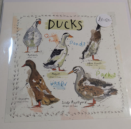 HAND MADE 6x6 INCH BIRD CARDS SALE ON 2 ITEMS ACROSS MY SHOP INCLUDING P&P TO UK  CODE 26