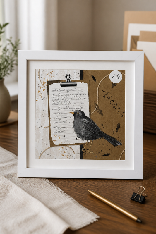 HAND MADE 6x6 INCH BIRD CARDS SALE ON 2 ITEMS ACROSS MY SHOP INCLUDING P&P TO UK  CODE 8