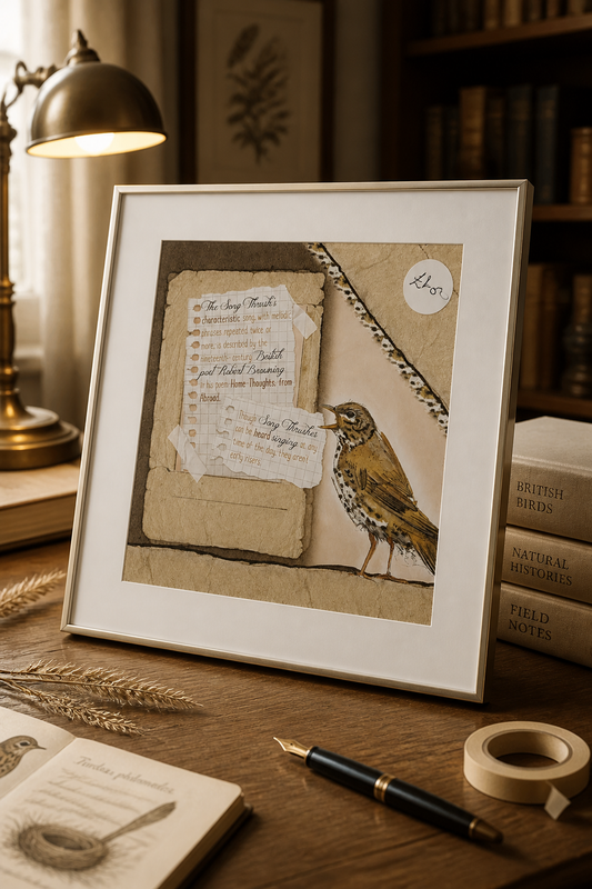 HAND MADE 6x6 INCH BIRD CARDS SALE ON 2 ITEMS ACROSS MY SHOP INCLUDING P&P TO UK  CODE 19