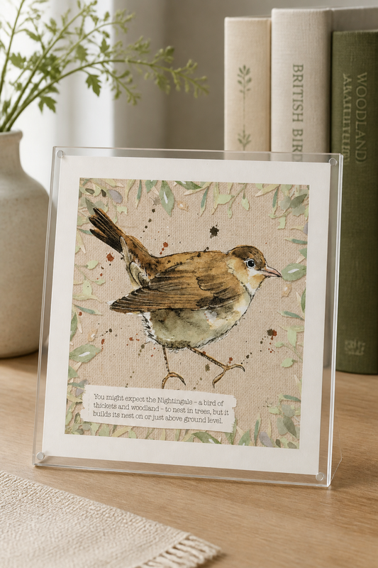 HAND MADE 6x6 INCH BIRD CARDS SALE ON 2 ITEMS ACROSS MY SHOP INCLUDING P&P TO UK  CODE 25