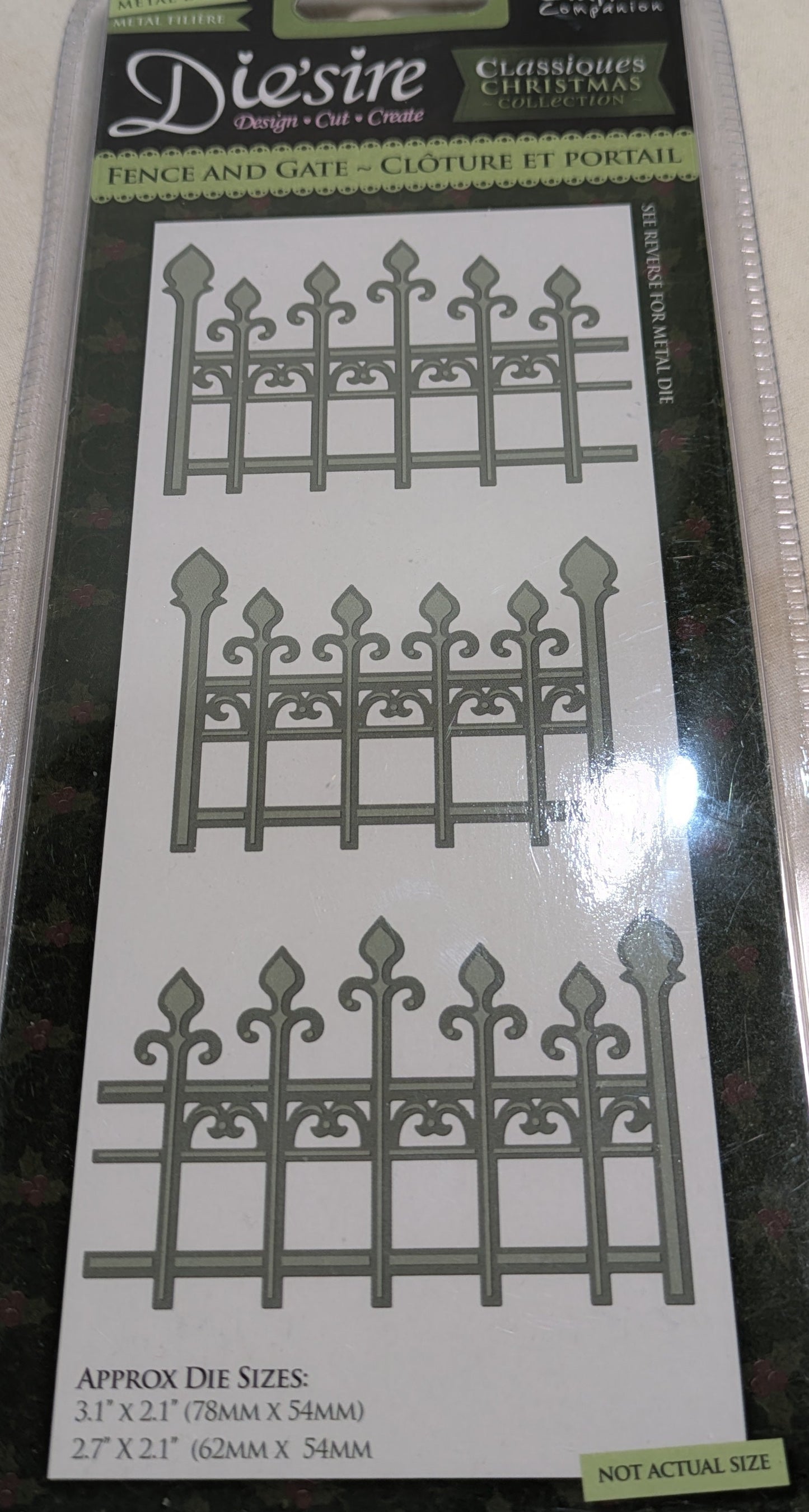 DIESIRE DESIGN CUT CRATE FENCE AND GATE INCLUDING P&P TO UK SALE ON 2 ITEMS PLUS ACROSS MY SHOP CODE 35