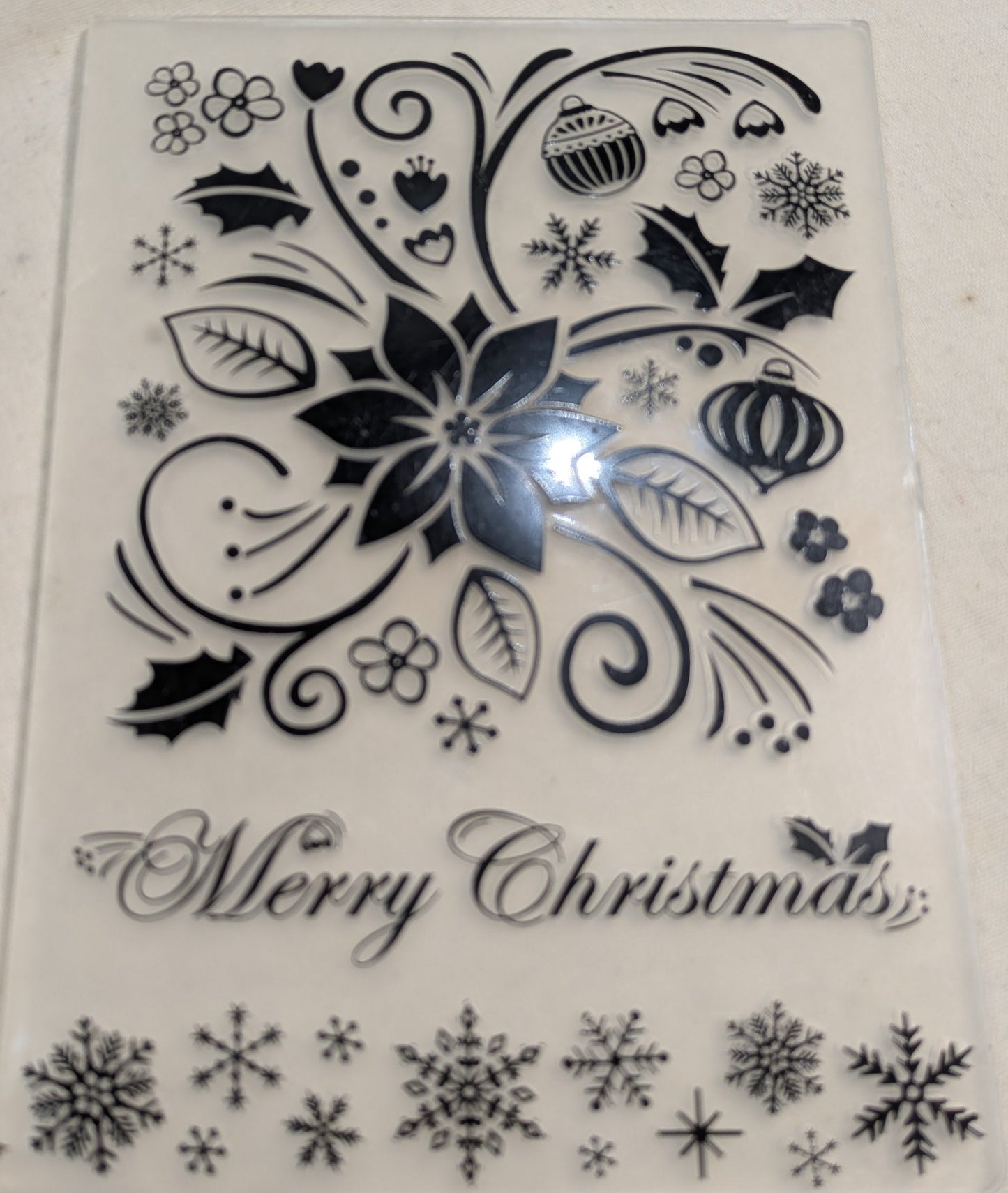 EMBOSSING FOLDER INCLUDING P&P TO UK SALE ON 2 ITEMS PLUS ACROSS MY SHOP CODE 30