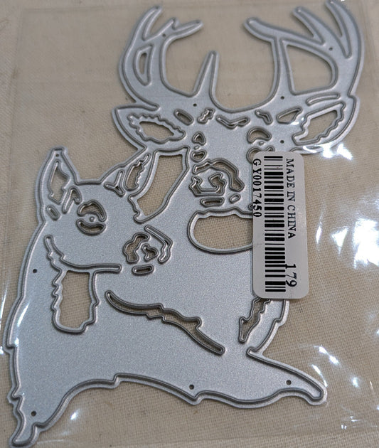 DARE & STAG METAL CUTTING DIE INCLUDING P&P TO UK SALE ON 2 ITEMS PLUS ACROSS MY SHOP CODE 35