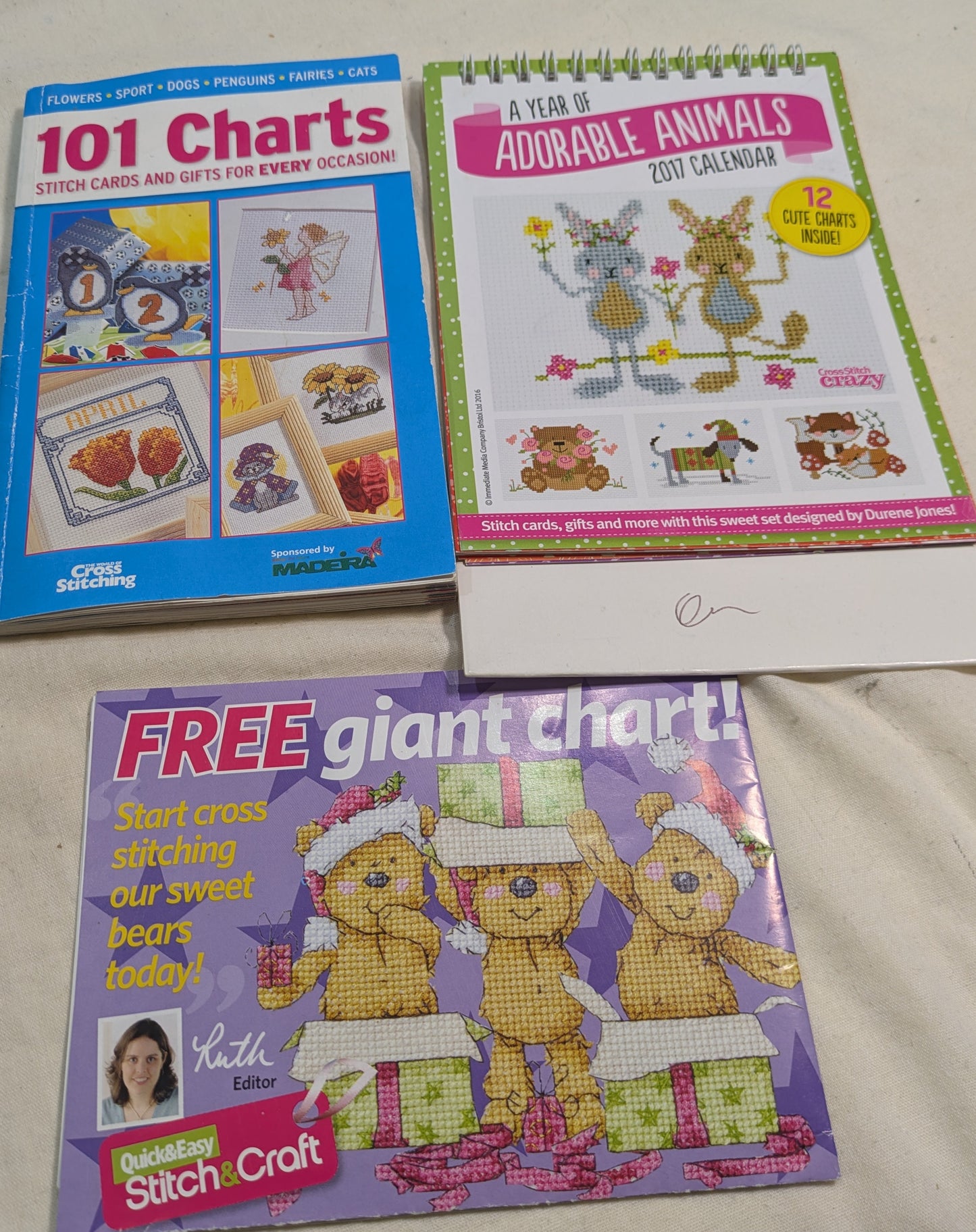 BOOKLETS OF 100 CROSS STICH CHARTS INCLUDING P&P TO UK SALE ON 2 ITEMS PLUS ACROSS MY SHOP CODE 22
