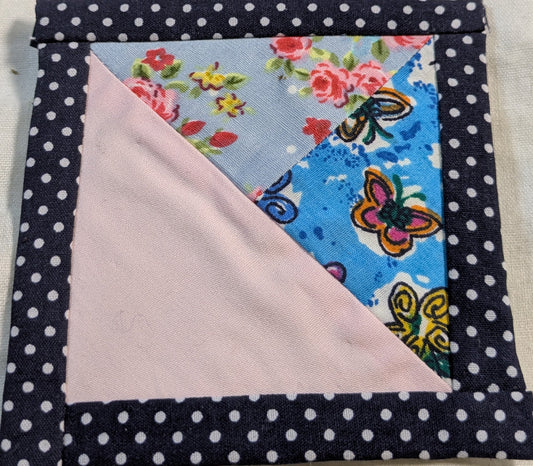 HAND MADE FABRIC COASTERS INCLUDING P&P TO UK SALE ON 2 ITEMS + ACROSS MY SHOP CODE 155