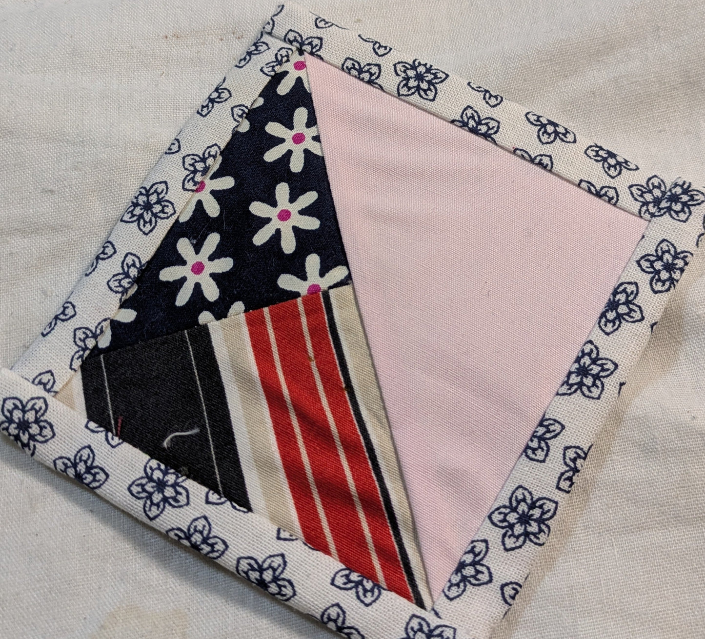 HAND MADE FABRIC COASTERS INCLUDING P&P TO UK SALE ON 2 ITEMS + ACROSS MY SHOP CODE 166