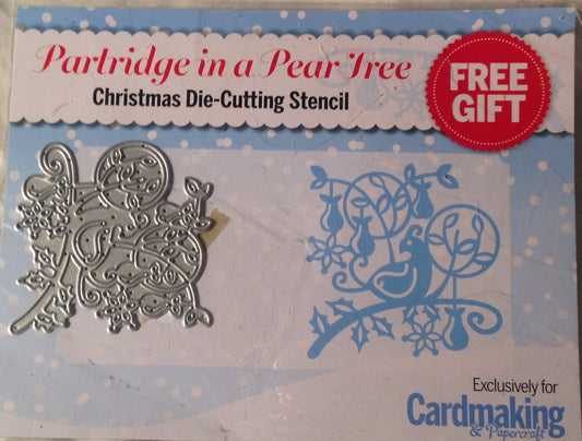 PARTRIDGE IN A PEAR TREE CHRISTMAS DIE CUTTING STENCIL SALE ON 2 ITEMS + ACROSS MY SHOP INCLUDING P&P TO UK CODE 20