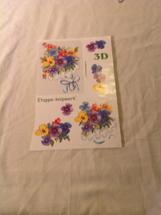 TWO 3D CARD KITS INCLUDING P&P TO UK CODE 62