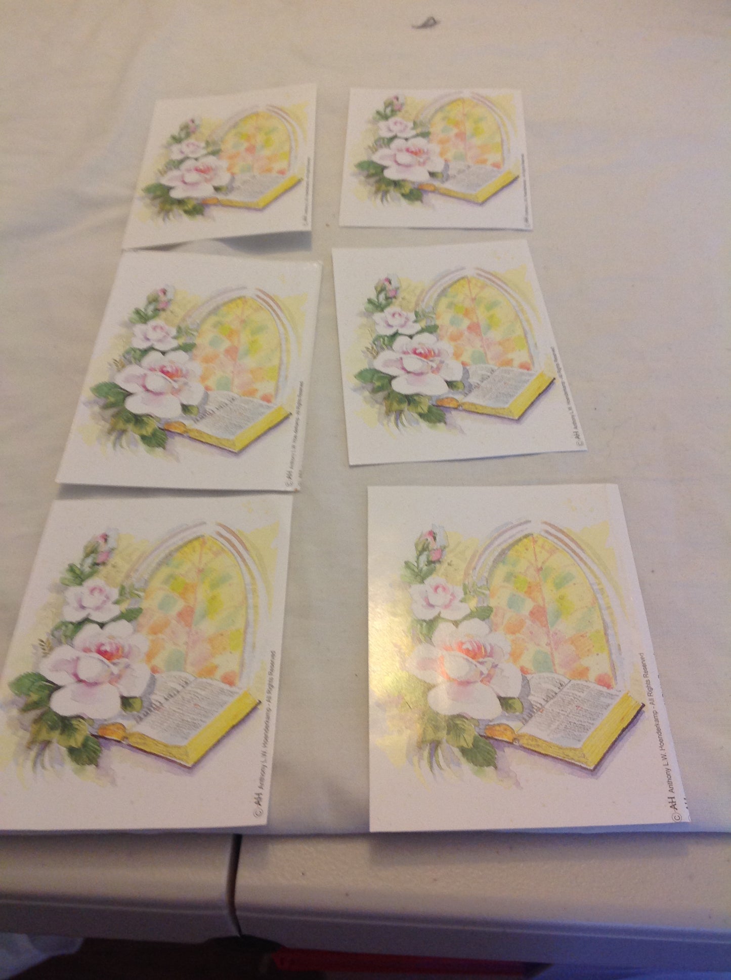 6X6 INCH CARD KITS INCLUDING P&P TO UK  CODE 155