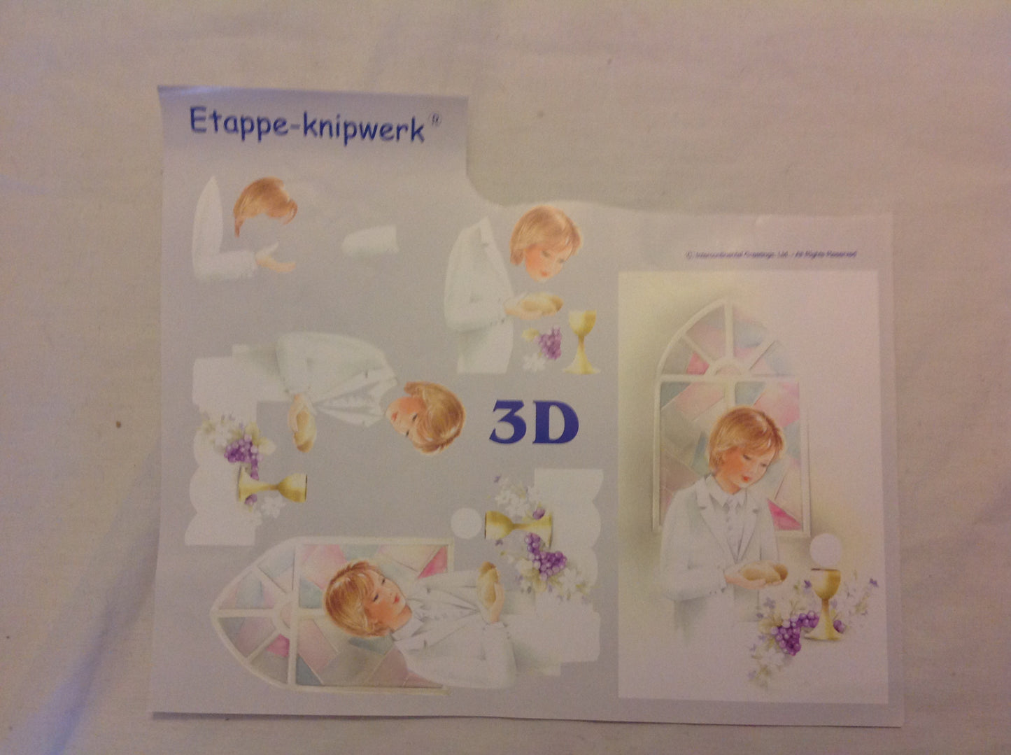 TWO 3D CARD KITS INCLUDING P&P TO UK CODE 194