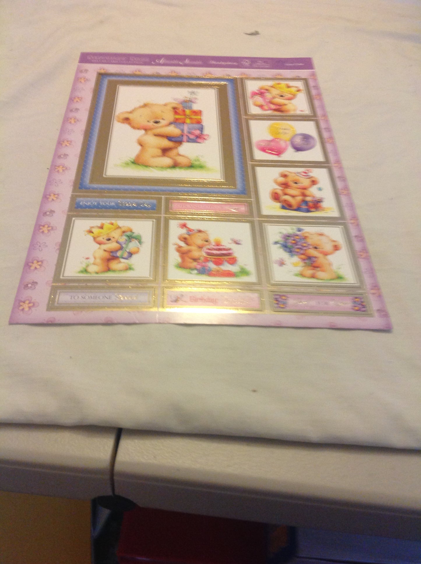 A4 2 CARD AND KITS 3.55 INCLUDING P&P TO UK  CODE 74