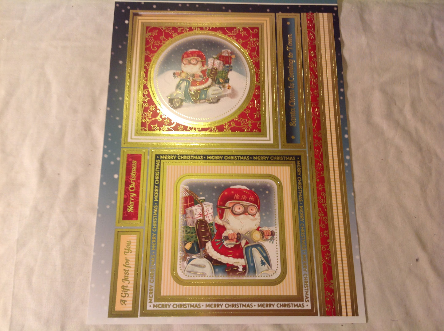 A4 2 CARD AND KITS 3.55 INCLUDING P&P TO UK CODE 92