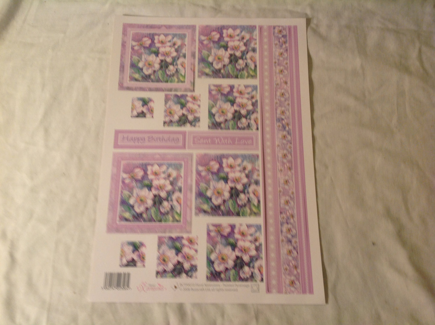 A4 2 CARD AND KITS 3.55 INCLUDING P&P TO UK  CODE 95