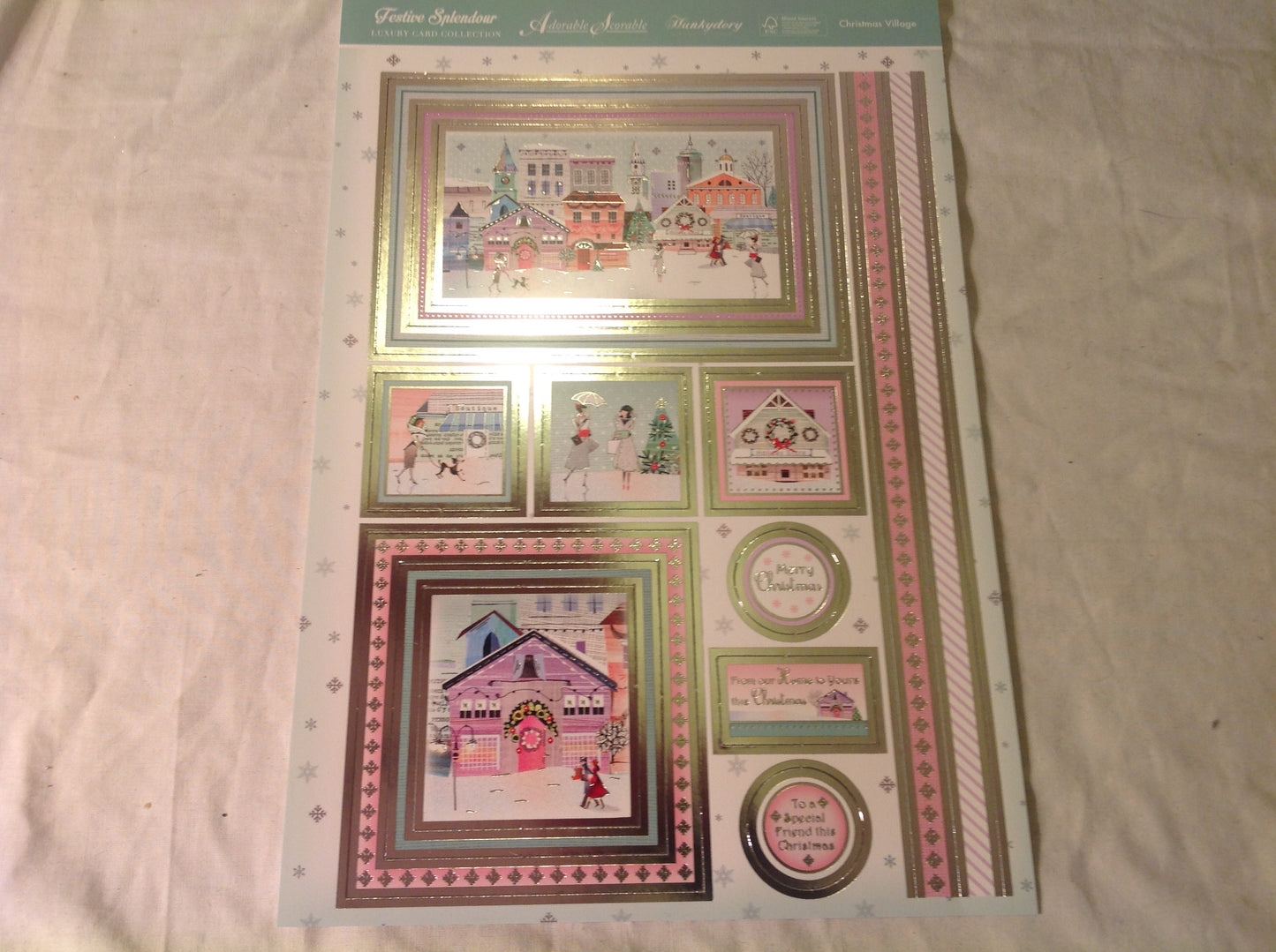 A4 2 CARD AND KITS 3.55 INCLUDING P&P TO UK  CODE 100