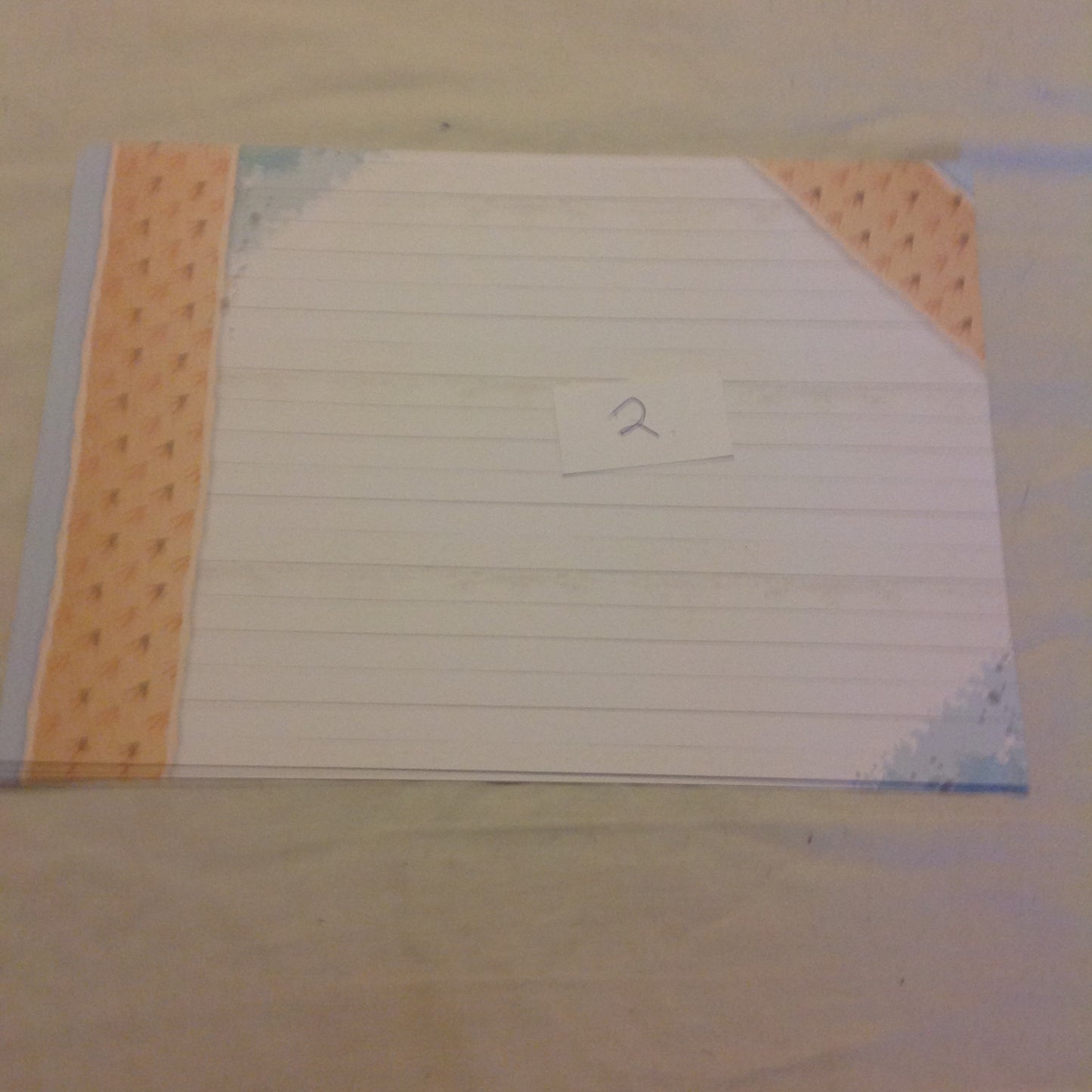 A4 DECORATED CARD  INCLUDING P&P TO UK  CODE 36