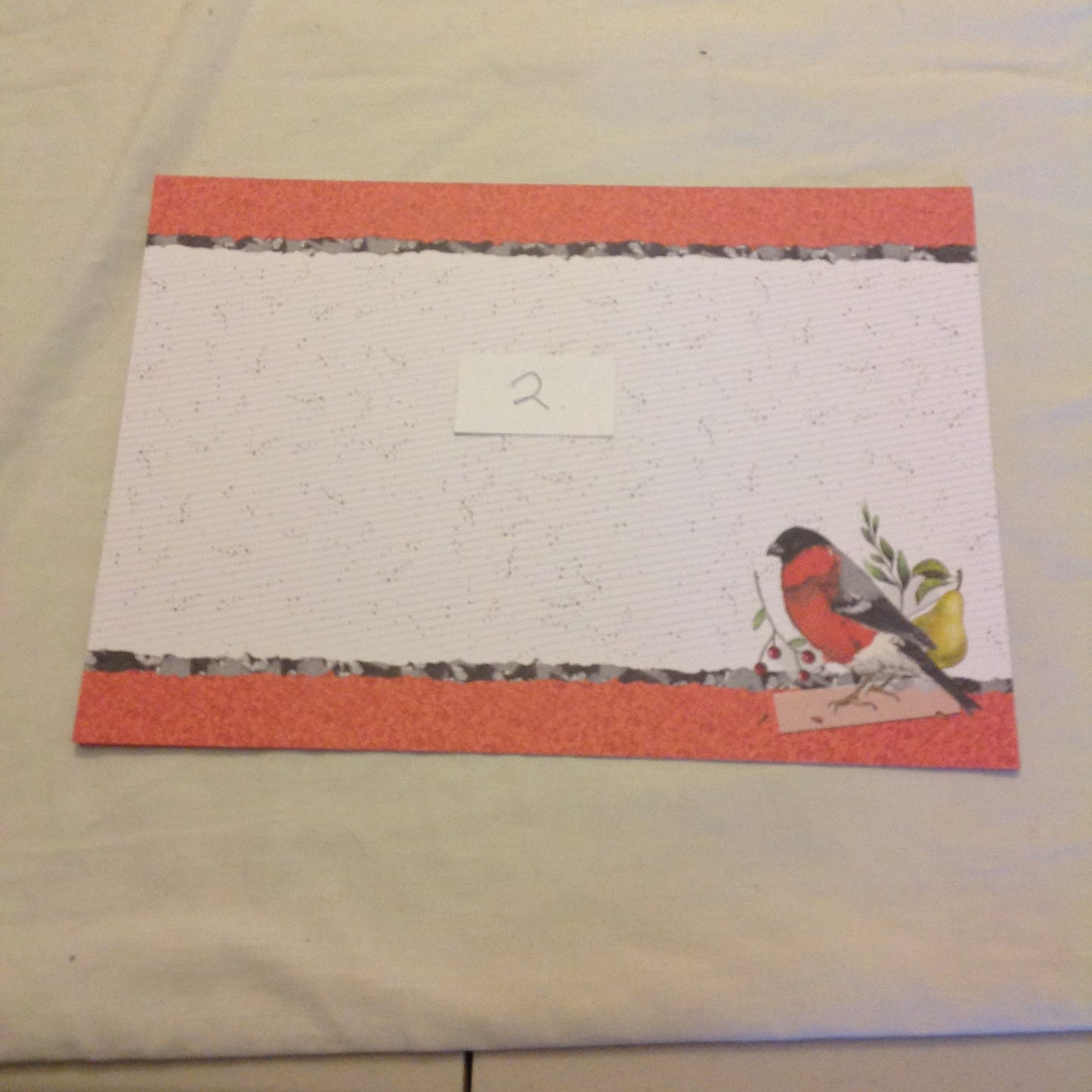 A4 DECORATED CARD  INCLUDING P&P TO UK  CODE 53