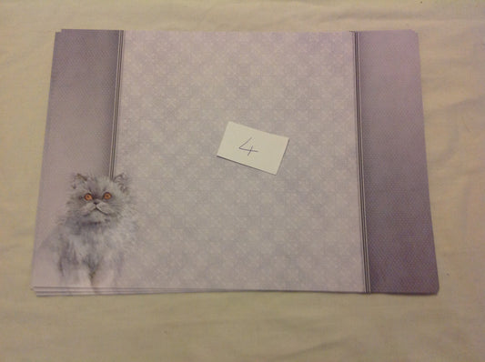 A4 DECORATED CARD  INCLUDING P&P TO UK  CODE 67