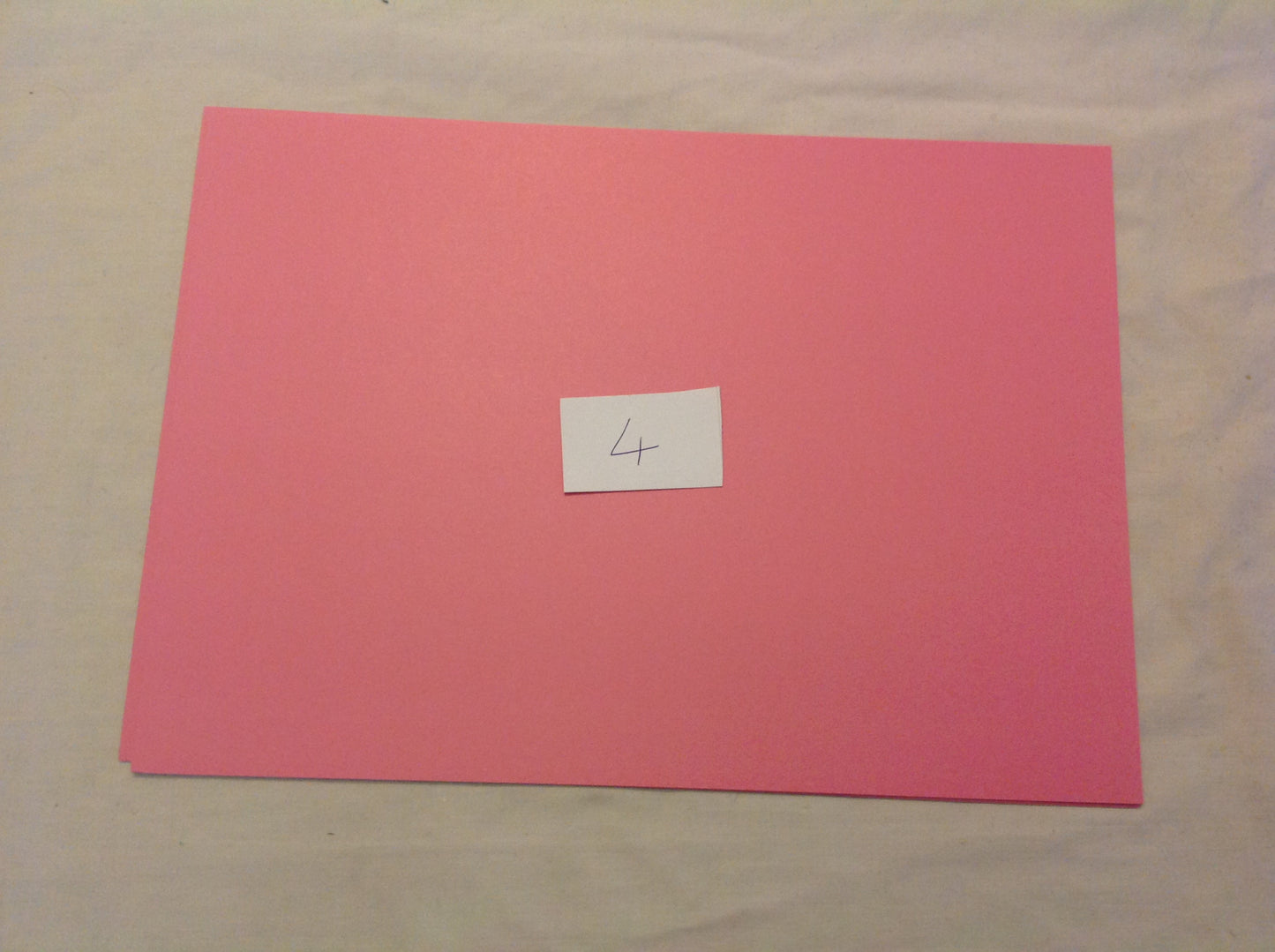 A4 DECORATED CARD  INCLUDING P&P TO UK  CODE 70