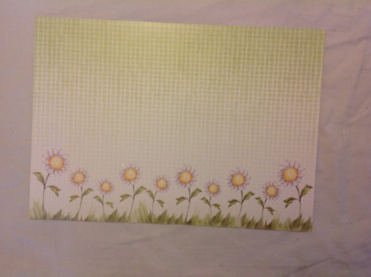 A4 DECORATED CARD  INCLUDING P&P TO UK  CODE 79