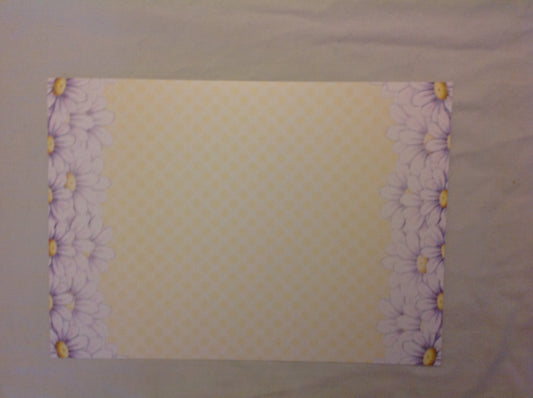 A4 DECORATED CARD  INCLUDING P&P TO UK  CODE 82