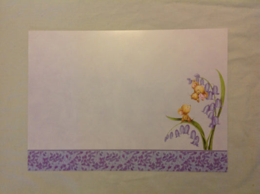 A4 DECORATED CARD  INCLUDING P&P TO UK  CODE 83