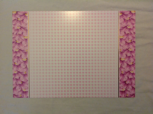 A4 DECORATED CARD  INCLUDING P&P TO UK  CODE 85