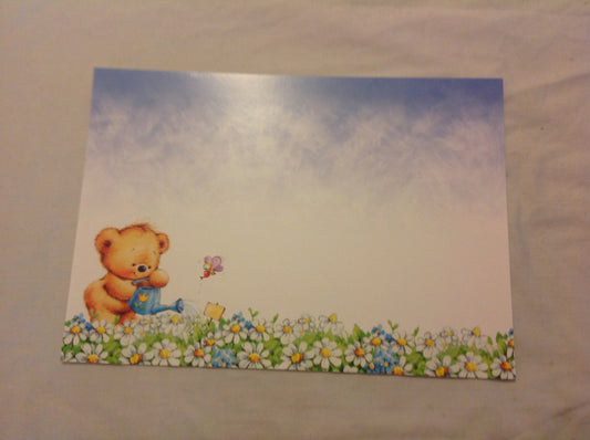 A4 DECORATED CARD  INCLUDING P&P TO UK  CODE 104