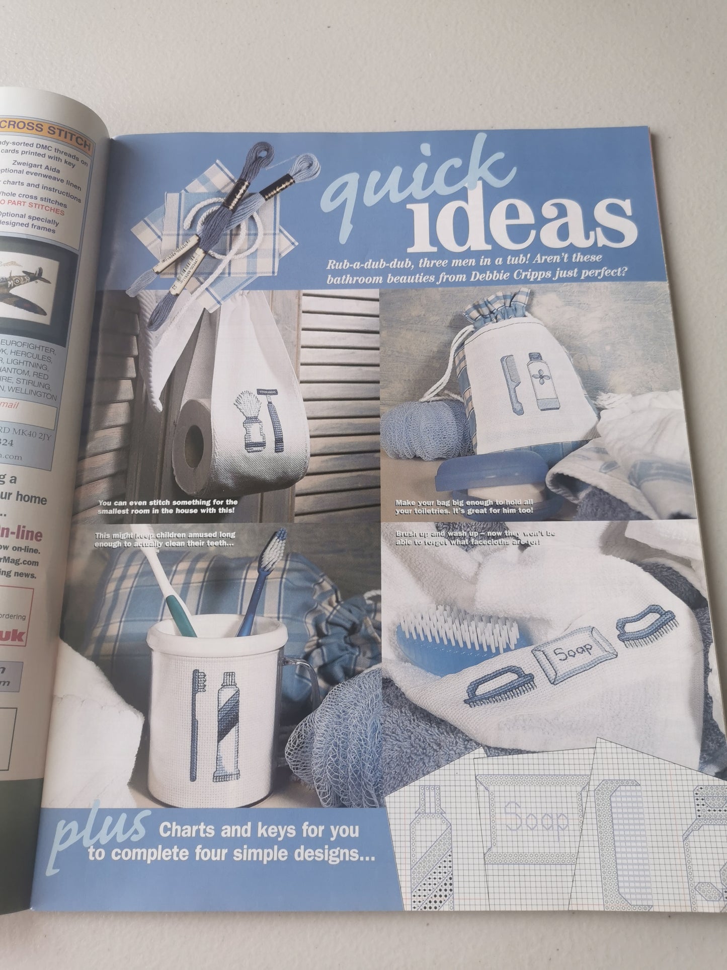 CROSS STITCH MAGAZINE INCLUDING P&P TO UK CODE 43