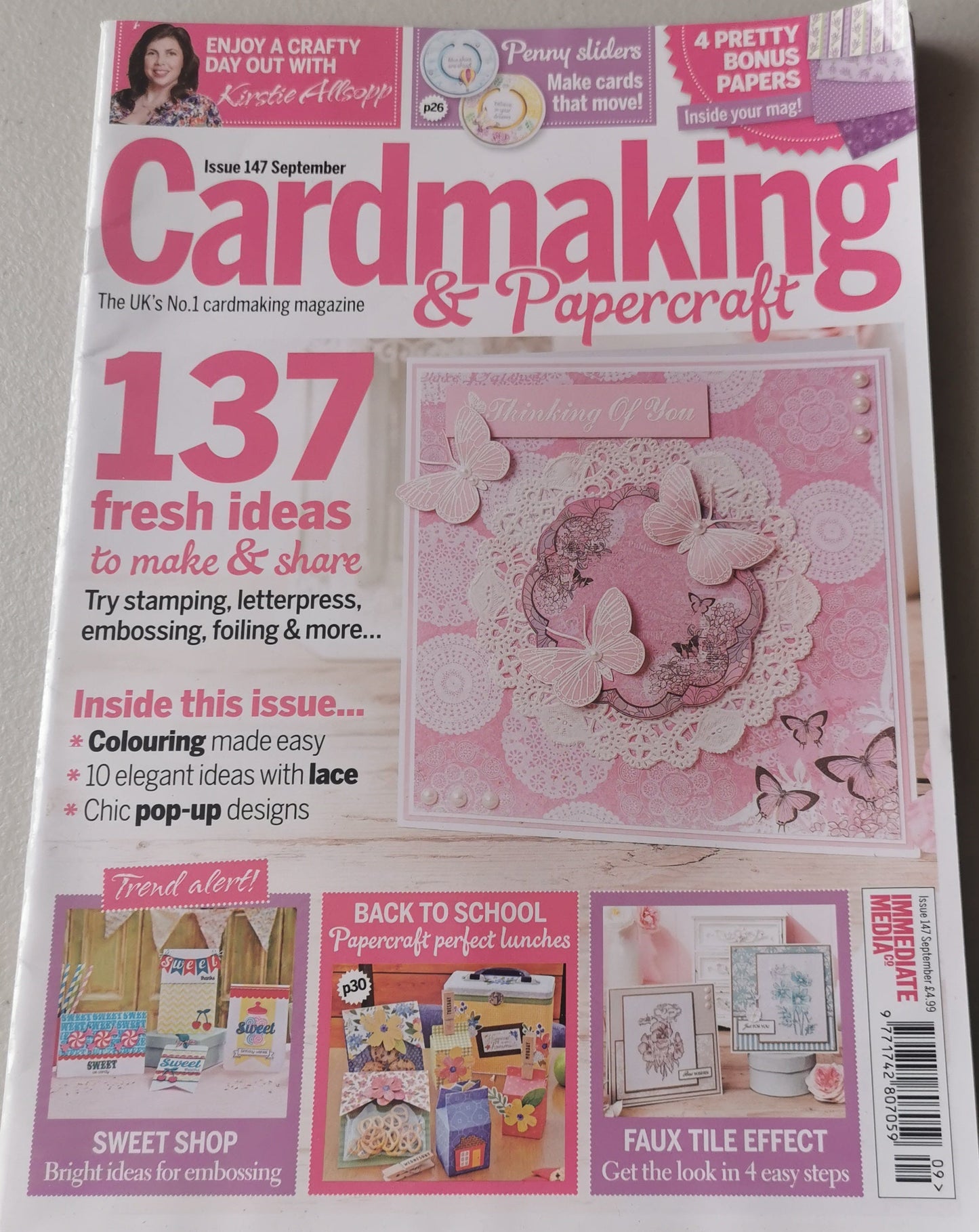 CARD & PAPER MAKING INCLUDING P&P TO UK SALE ON 2 ITEMS PLUS ACROSS MY SHOP  CODE 357