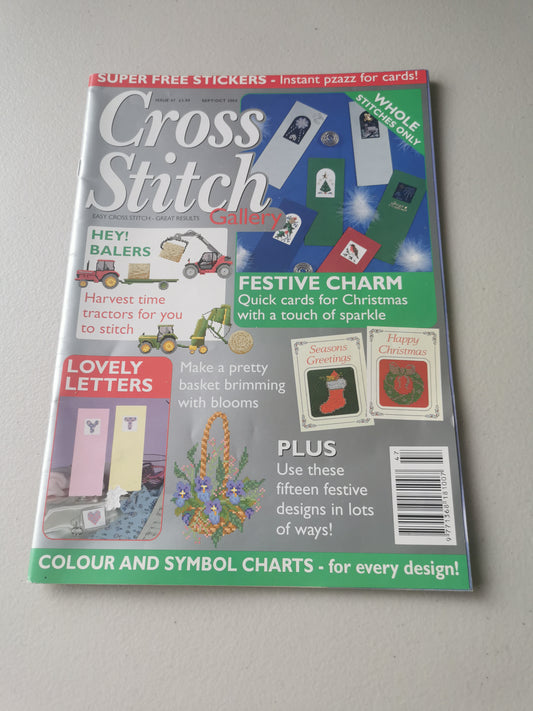 CROSS STITCH MAGAZINE INCLUDING P&P TO UK CODE 355