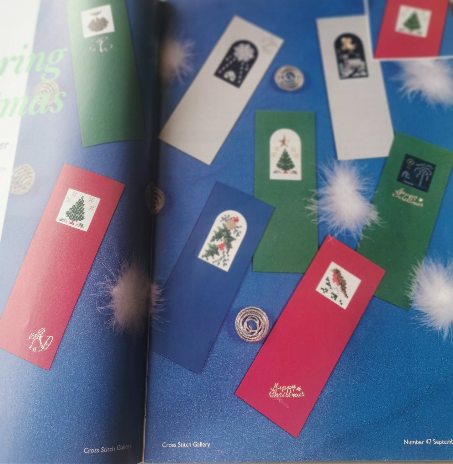 CROSS STITCH GALLERY MAGAZINE INCLUDING P&P TO UK SALE ON 2 ITMES PLUS ACROSS MY SHOP CODE 355