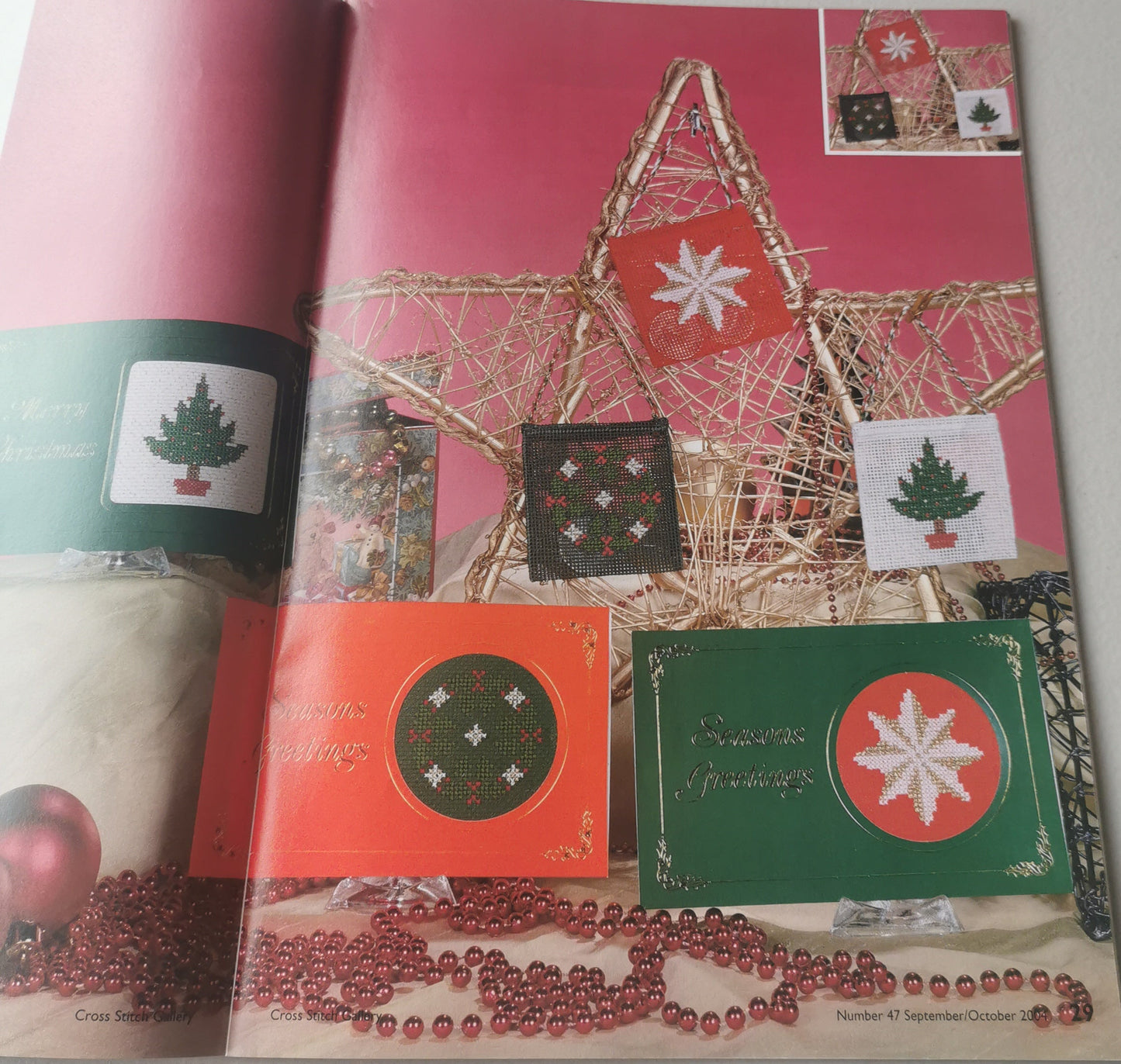 CROSS STITCH GALLERY MAGAZINE INCLUDING P&P TO UK SALE ON 2 ITMES PLUS ACROSS MY SHOP CODE 355